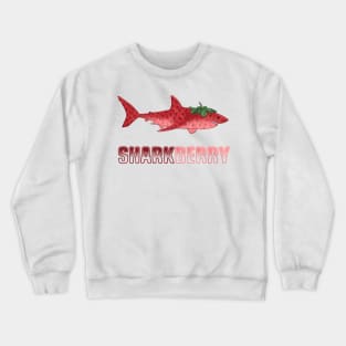 Sharkberry Shark Strawberry Graphic T Tee Crewneck Sweatshirt